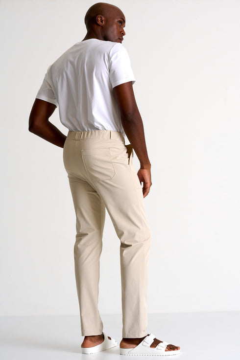 Shan Signature Straight-cut casual pants