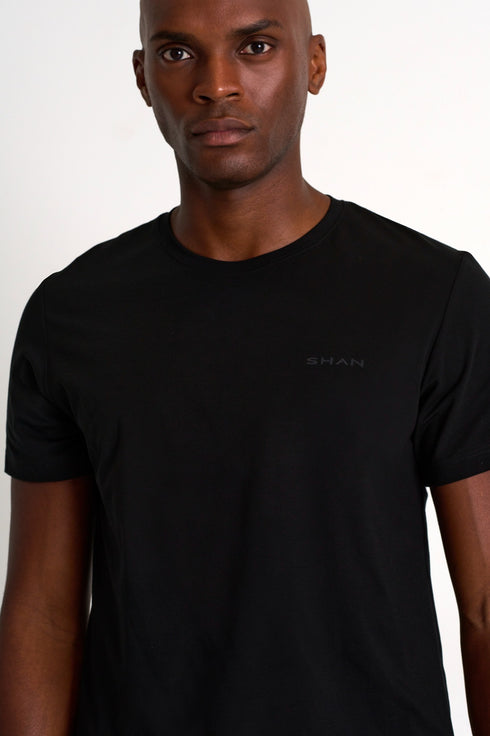 Shan Signature Short sleeve t-shirt with SHAN logo