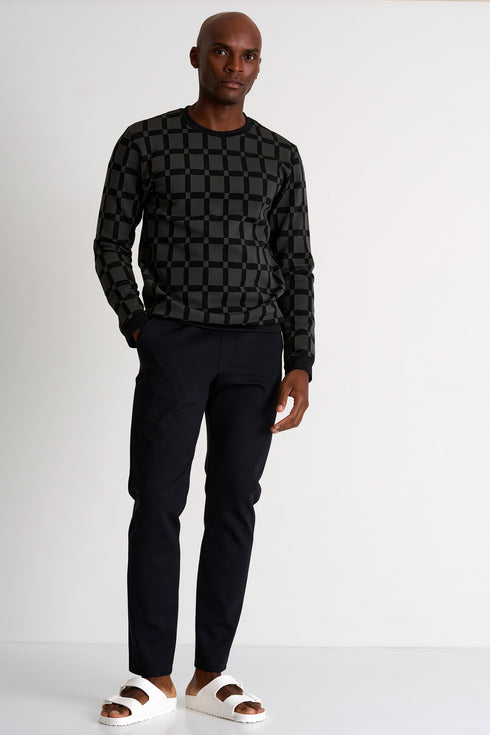 Shan Weekend Elegant crew-neck sweater