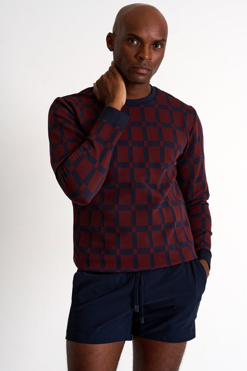 Shan Weekend Elegant crew-neck sweater