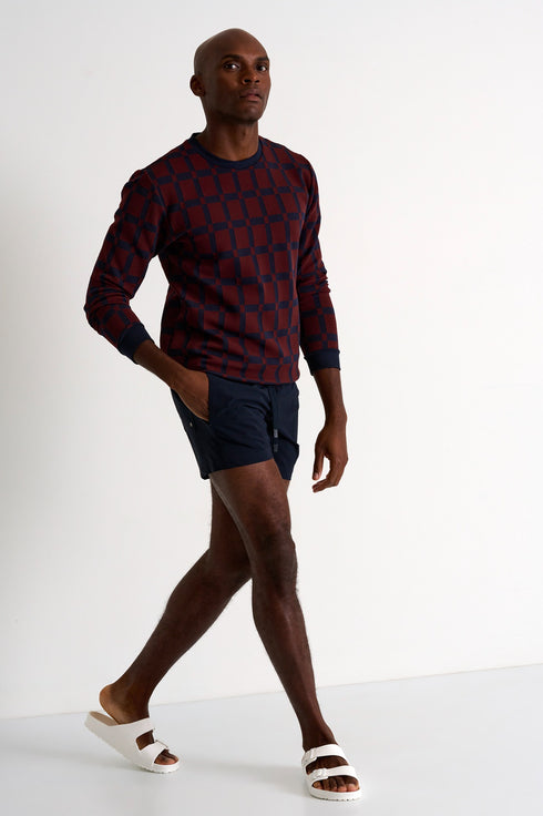 Shan Weekend Elegant crew-neck sweater