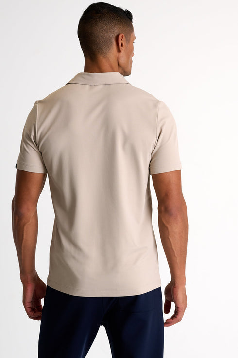 Shan Actuel Textured Jersey Polo - 62513-47-100