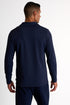 Shan Actuel Long Sleeve Textured Jersey Polo - 62513-49-800