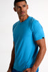 Microfiber Crew Neck T-Shirt - 62520-81-510 TP/XS / 510 Blue Turquoise / 85 % POLYAMIDE, 15% ELASTANE