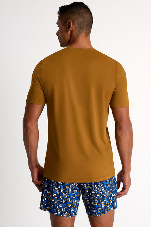 Shan Confort Microfiber V-neck T-shirt