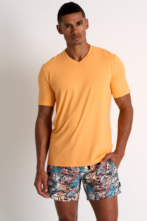 Shan Confort Microfiber V-neck T-shirt