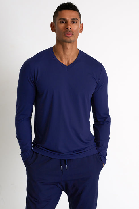Shan Confort Microfiber long-sleeve V-neck