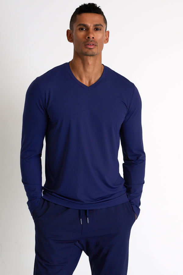 Shan Confort Microfiber long-sleeve V-neck