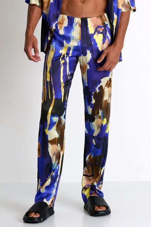 Shan Soie Straight-Leg Silk Pants - 62521-51-951