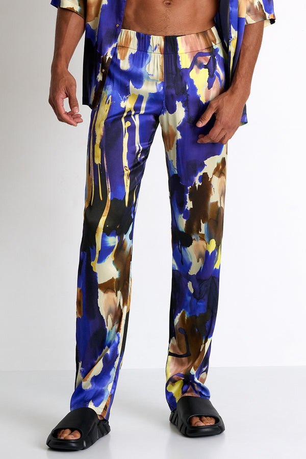 Shan Soie Straight-Leg Silk Pants - 62521-51-951