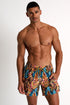 Classic Fit Stretch And Quick Dry Swim Trunks - 62528-30-953 TP/XS / 953 Rio / 95% POLYESTER 5% ELASTANE