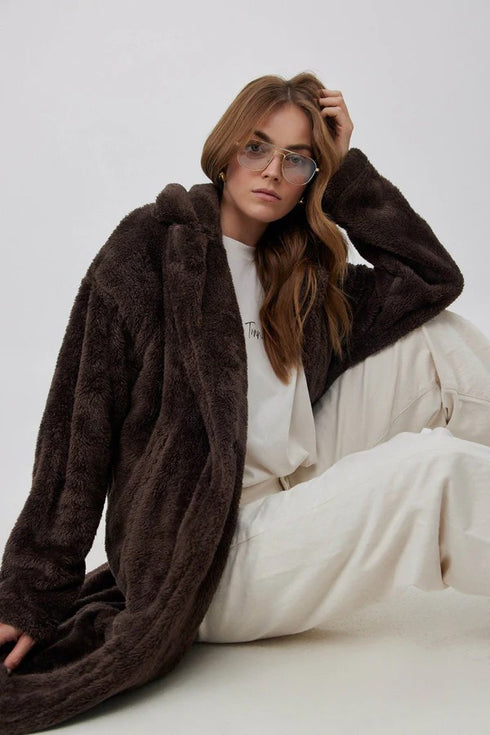 Gottex Beach Life Fleece The Long Lounge Coat