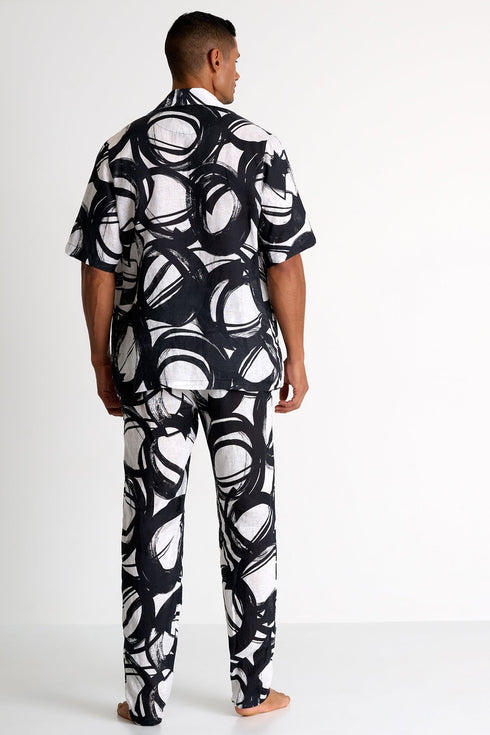 Linen Trouser - 62536-51-952 TP/XS / 952 Luna / 100% LINEN