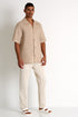 Shan Lin Short-sleeve linen shirt