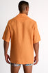 Short-Sleeve Linen Shirt - 62536-80-210 TP/XS / 210 Orange Apricot / 100% LINEN