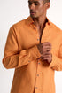 Classic Linen Shirt - 62536-83-210 TP/XS / 210 Orange Apricot / 100% LINEN