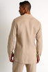 Mandarin Collar Linen Shirt - 62536-84-120 TP/XS / 120 Beige Dune / 100% LINEN