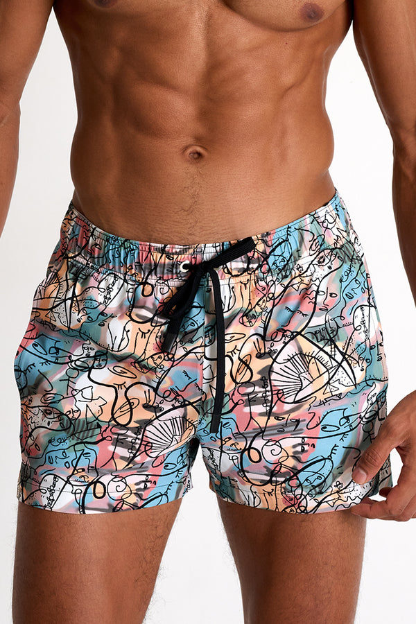 Shan Casual Short fit, stretch and quick dry swim trunks