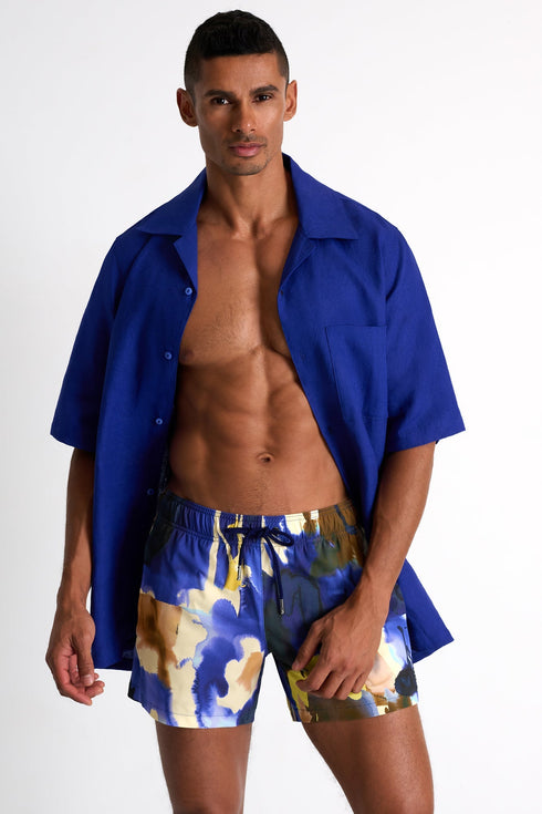 Classic Fit Stretch Swim Trunks - 62545-30-951 TP/XS / 951 Marrakech / 75% POLYAMIDE, 25% ELASTANE