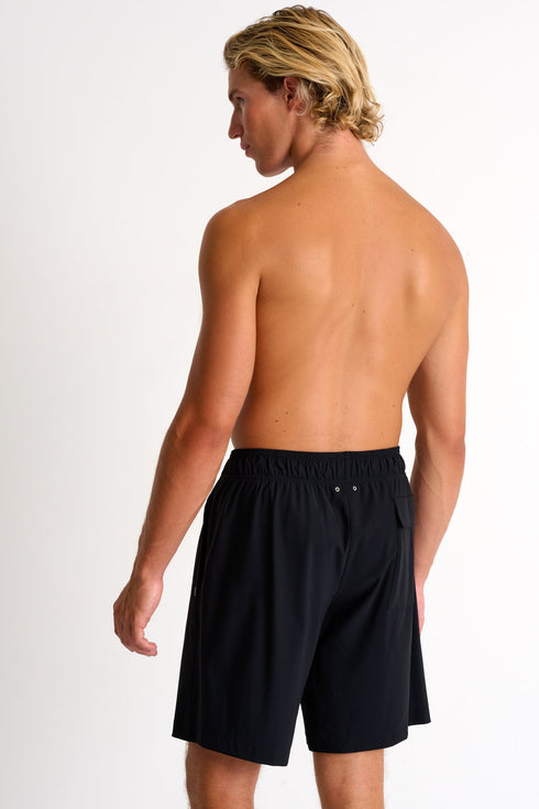 Shan Casual Long Fit Stretch Swim Trunks - 62545-31-800