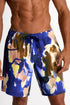 Shan Casual Long Fit Stretch Swim Trunks - 62545-31-951