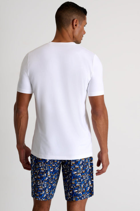 Long Fit Stretch Swim Trunks - 62545-31-954 TP/XS / 954 Mykonos / 75% POLYAMIDE, 25% ELASTANE