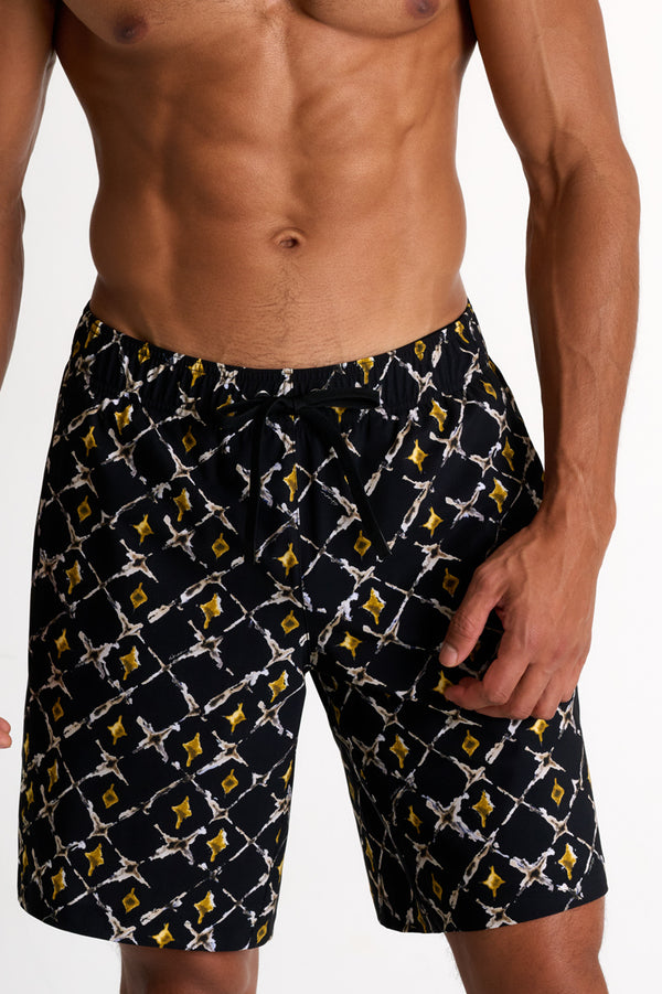 Shan Casual Long fit stretch swim trunks
