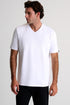 Shan Actuel Textured V-neck jersey t-shirt