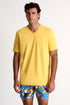 Shan Actuel Textured V-neck jersey t-shirt