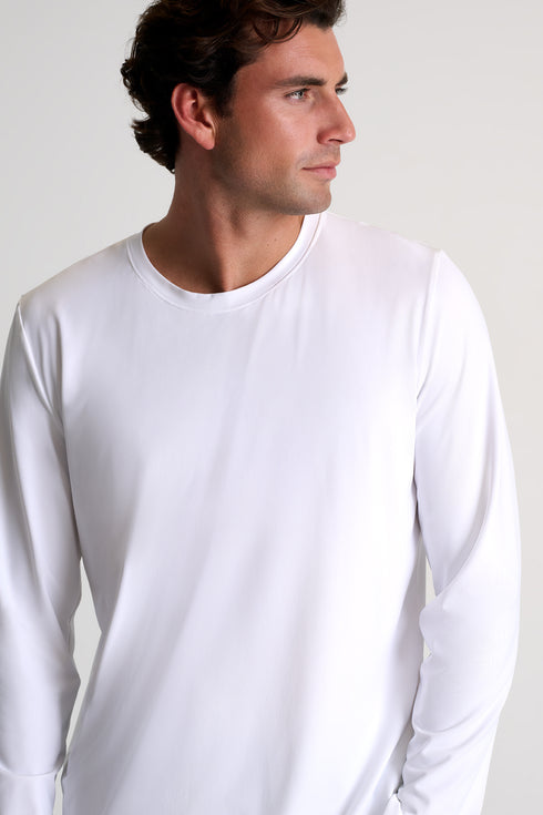 Shan Confort Microfiber long-sleeve crew neck