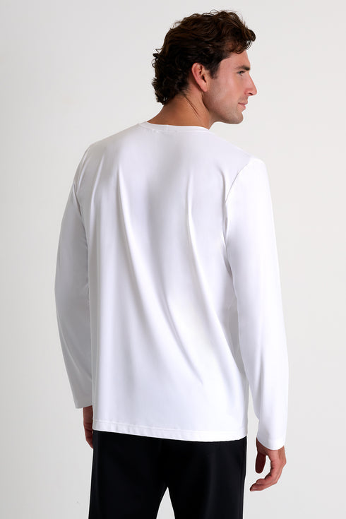 Shan Confort Microfiber long-sleeve crew neck