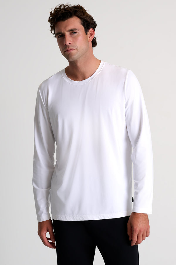 Shan Confort Microfiber long-sleeve crew neck