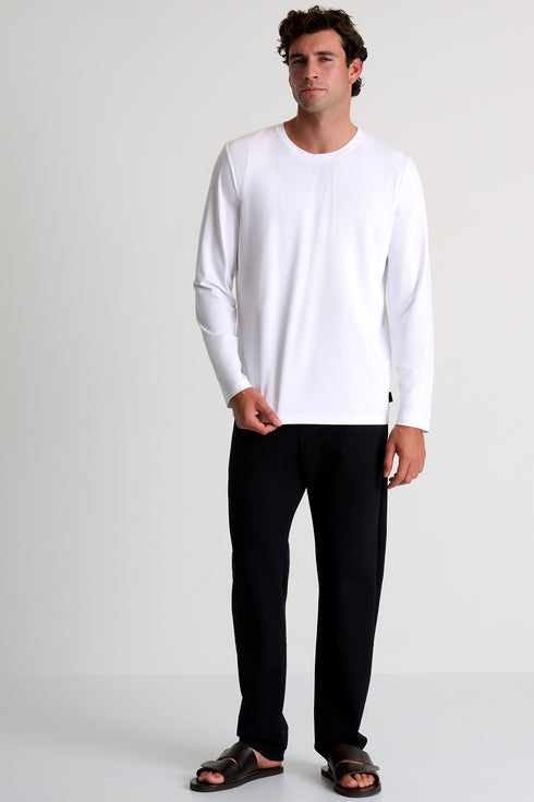 Shan Confort Microfiber long-sleeve crew neck