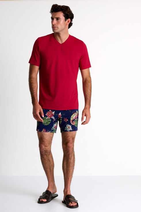 Shan Confort Microfiber V-neck T-shirt