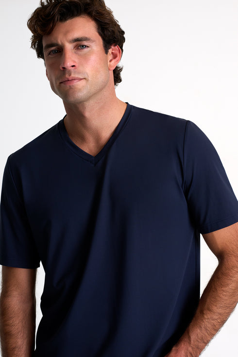 Shan Confort Microfiber V-neck T-shirt