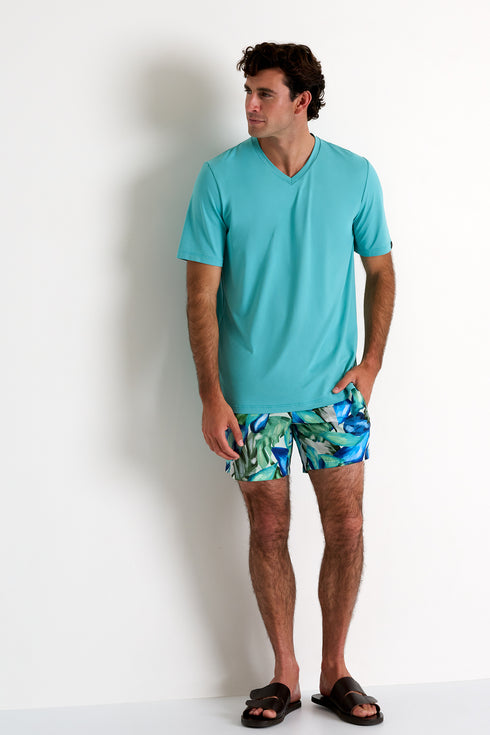 Shan Confort Microfiber V-neck T-shirt