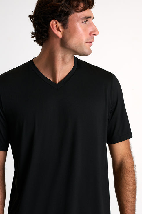 Shan Confort Microfiber V-neck T-shirt