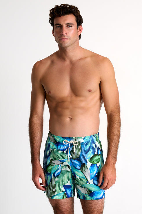 Shan Henry Classic fit quick dry swim trunks