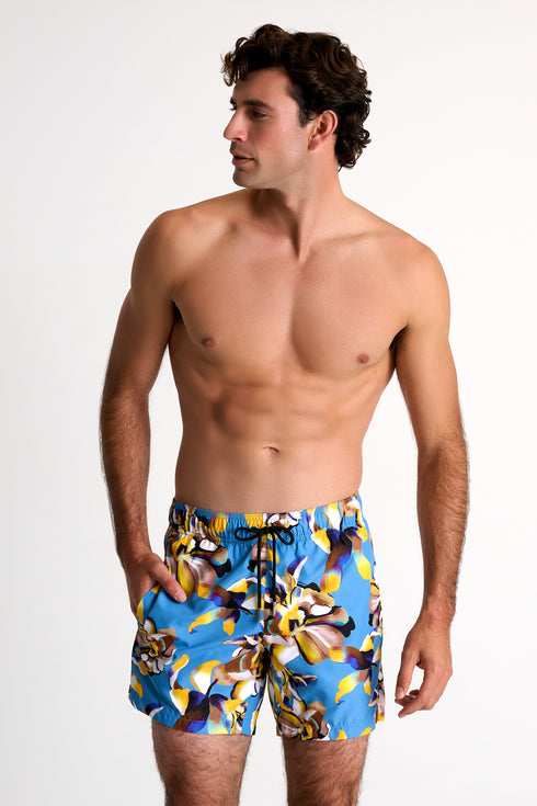 Shan Henry Classic fit quick dry swim trunks