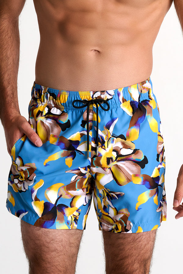 Shan Henry Classic fit quick dry swim trunks