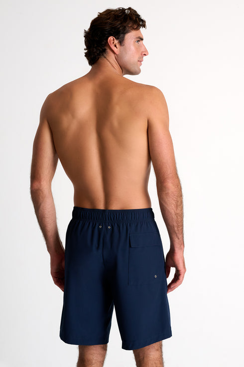 Shan Henry Long fit stretch and quick dry swim trunks