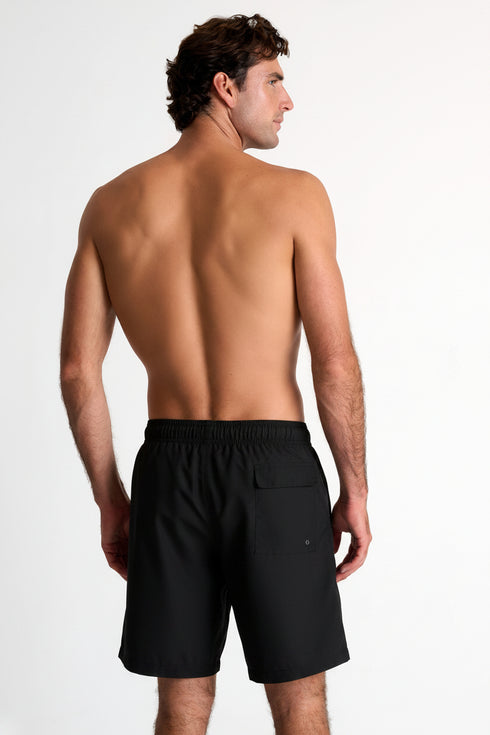 Shan Henry Long fit stretch and quick dry swim trunks