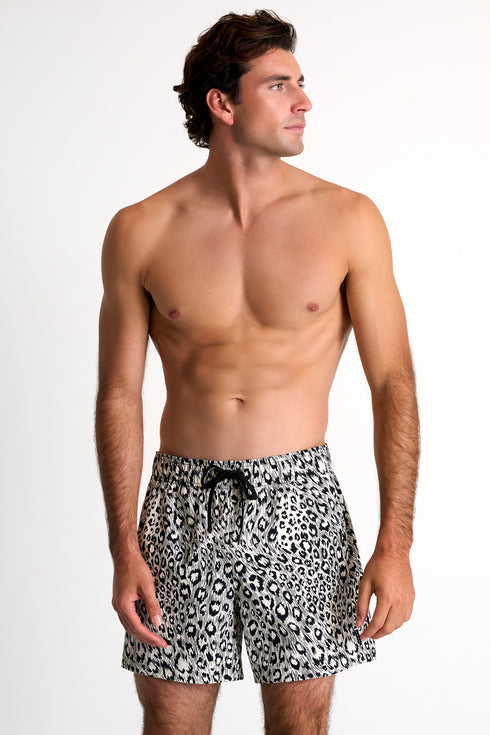 Shan Casual Classic fit stretch swim trunks