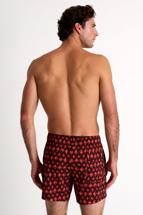 Shan Casual Classic fit stretch swim trunks