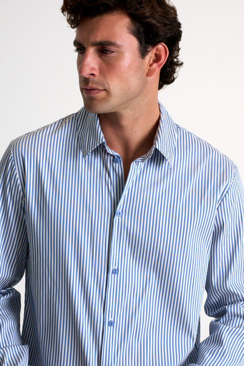 Shan Techno Stretch Poplin dress shirt