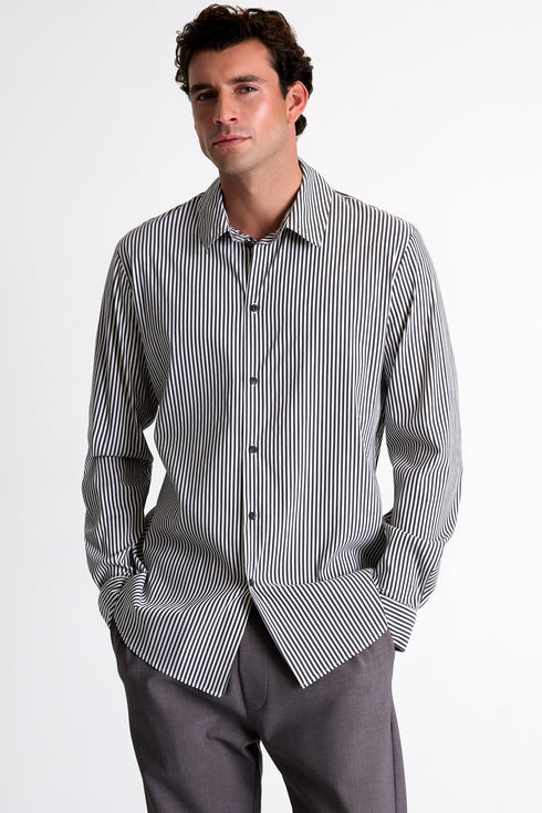 Shan Techno Stretch Poplin dress shirt