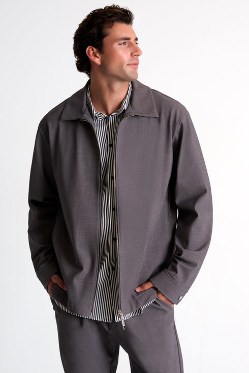 Shan Techno Stretch Poplin dress shirt