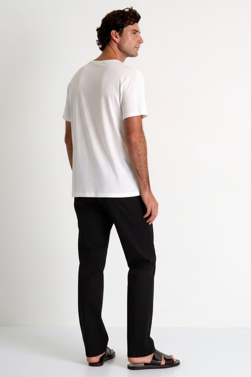 Shan Techno Straight-leg jersey lycra trouser