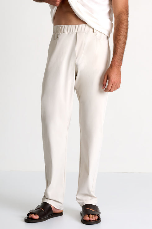 Shan Techno Straight-leg jersey lycra trouser