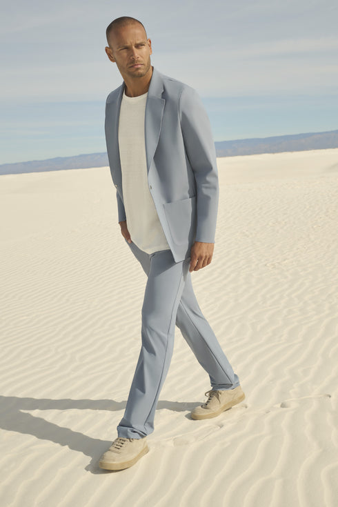 Shan Techno Structured jersey lycra blazer